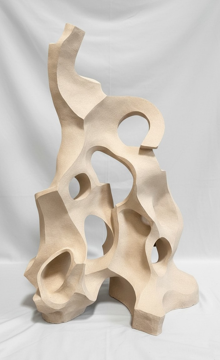 La precisió — escultura de ceràmica